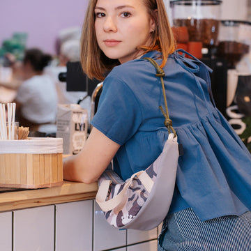Pastels & Straps Mini LUNA Crossbody bag