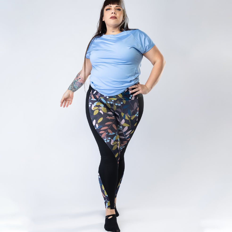 Nature twist fitness leggings
