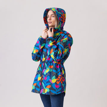 Flowers with bright spots Softshell Coat