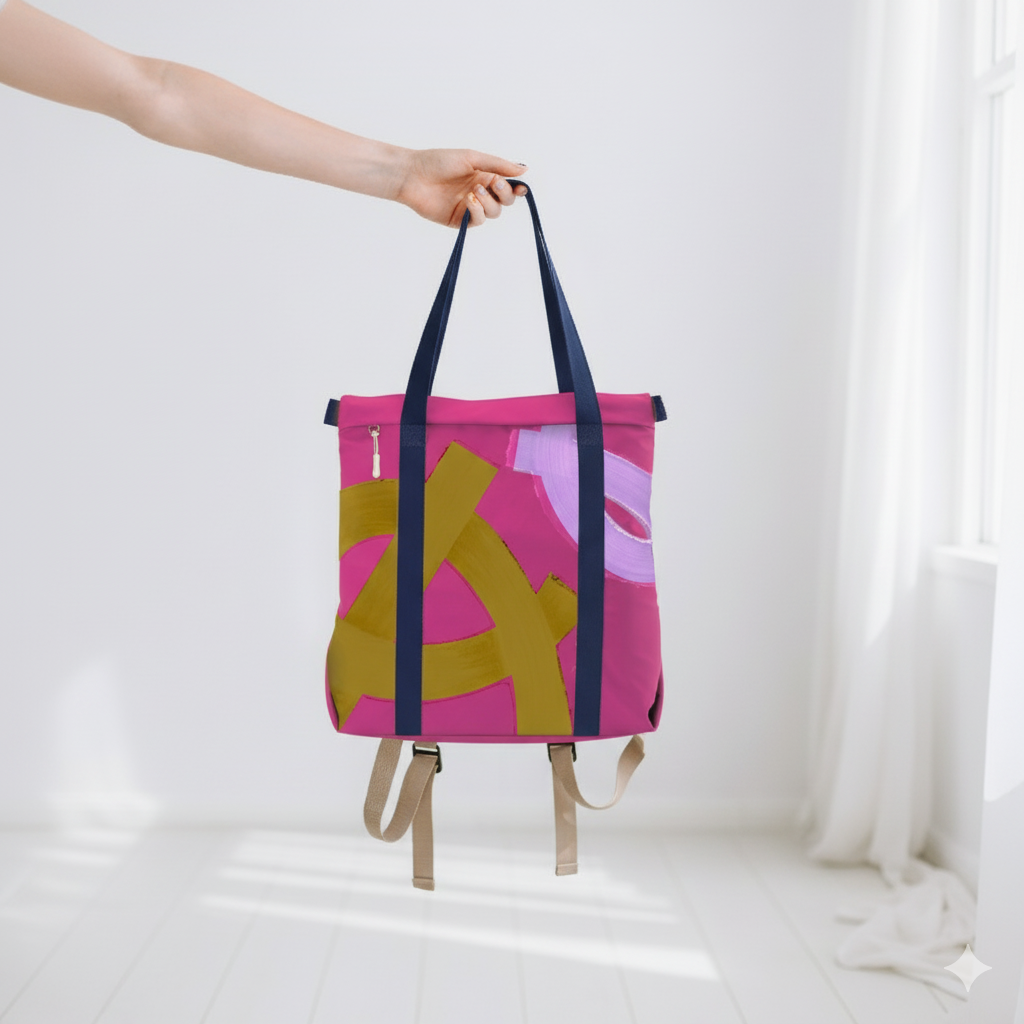 Fresh Fuchsia MINIMAL backpack - PIKURA Limited Edition