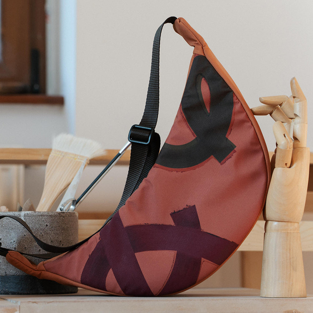 Glowing Ginger LUNA Crossbody bag - PIKURA Limited Edition