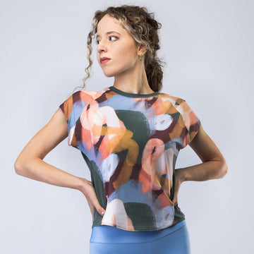 Fluffy sweater T-shirt