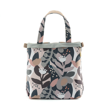 Flowers with pastel spots MINIMAL backpack 