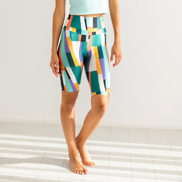 Mountain air fitness shorts