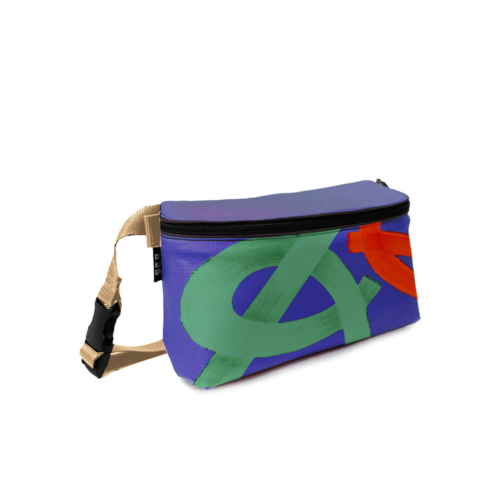 Brave Blue MAXI Waistbag - PIKURA Limited Edition