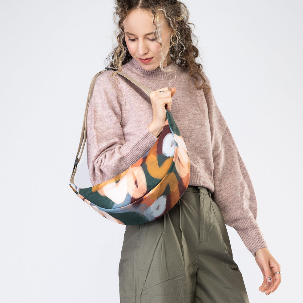 Fluffy sweater LUNA Crossbody bag