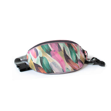 Pastel leaves Waistbag 