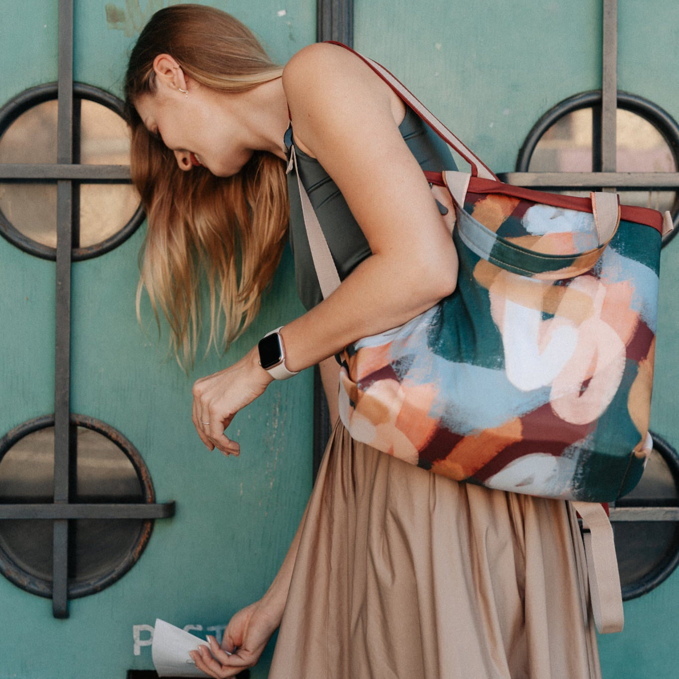  Fluffy sweater MINIMAL Backpack