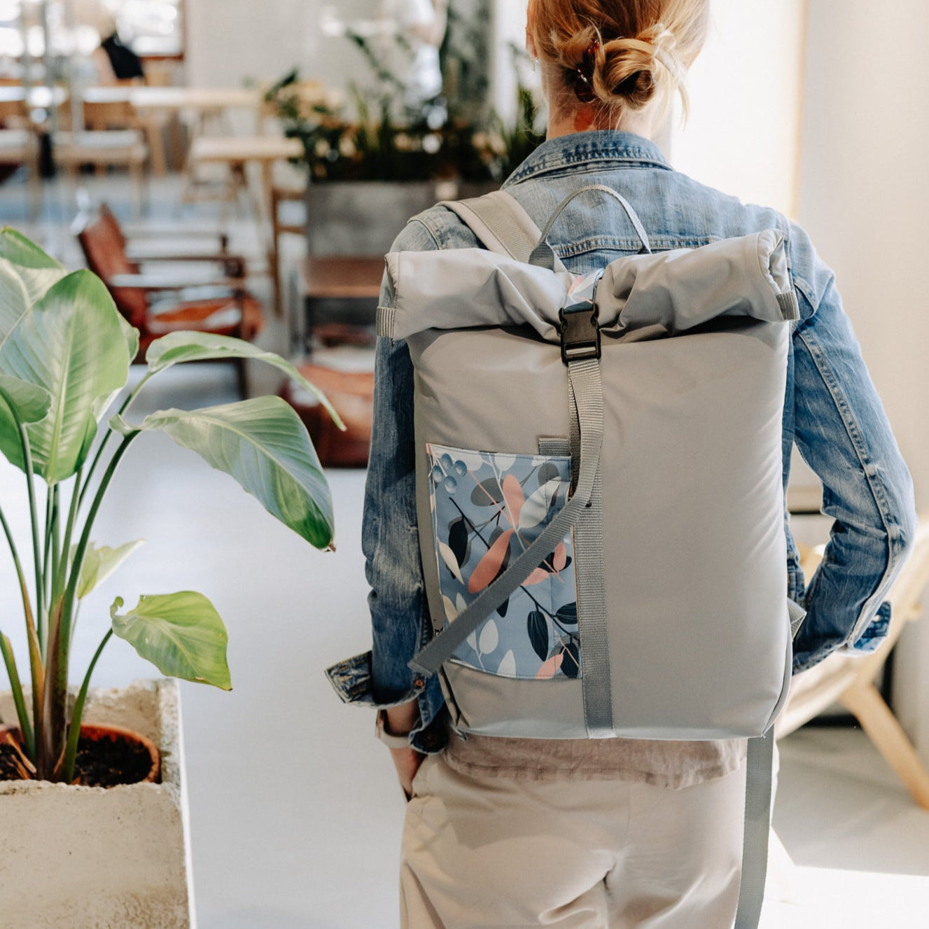Sea breeze Rolltop backpack