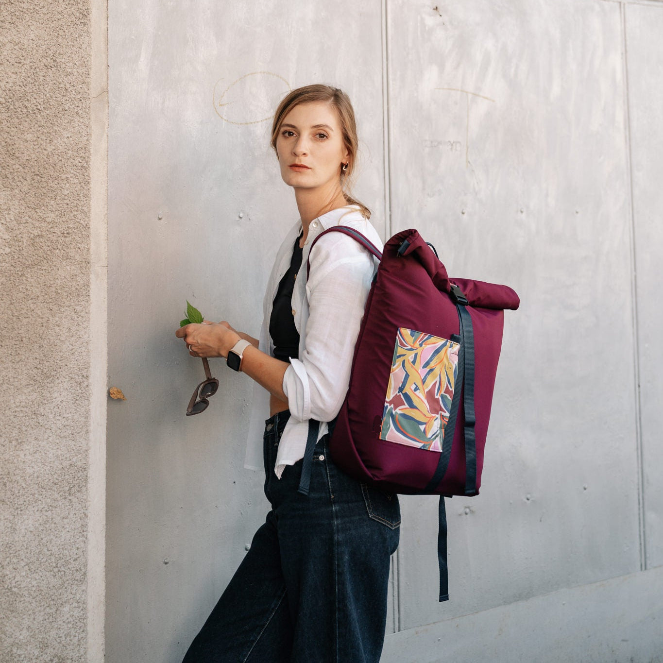 Strelitzia Rolltop backpack