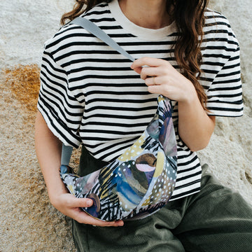 Collaj Mini LUNA Crossbody bag